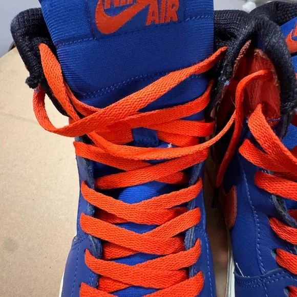 Jordan Sneakers - Blue and Orange - Picture 9 of 16